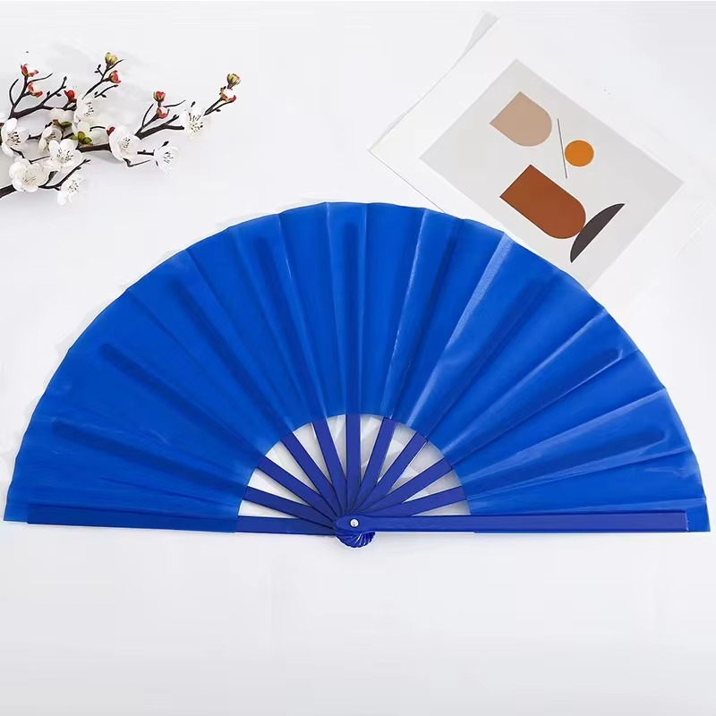 Quạt thổi phồng màu trơn 13 inch in logo tùy chỉnh mới
