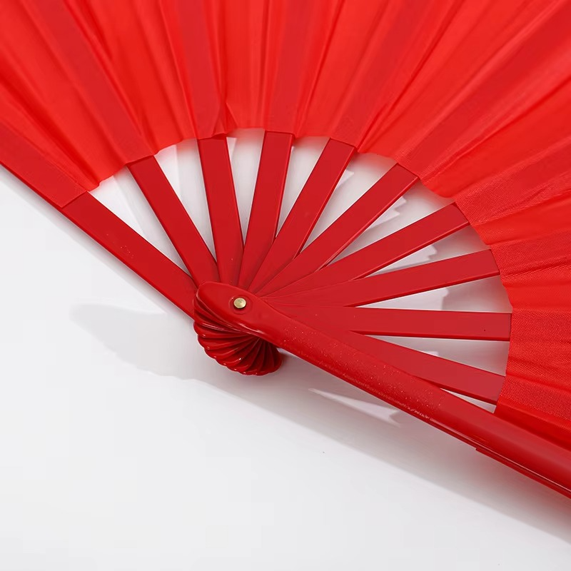 Quạt thổi phồng màu trơn 13 inch in logo tùy chỉnh mới